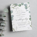 Search for eucalyptus leaves wedding invitations Spring summer fall