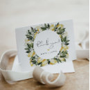 Search for citrus fruit cards Watercolor lemons