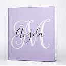 Search for lavender binders Girly