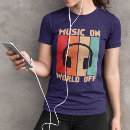 Search for music lover tshirts Headphones