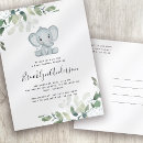Search for modern postcards baby shower invitations botanical