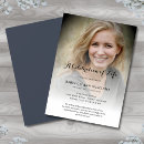 Search for sympathy invitations Memorial service