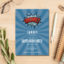 Recherche de hero anniversaire invitations Garçon