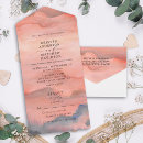 Search for mountain sunset wedding invitations Rustic