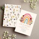 Search for wild and onederful birthday invitations Flowers