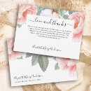 Recherche de floral sympathy thank you cards Chagrin