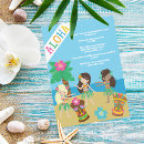 Search for hula birthday invitations Luau birthday party