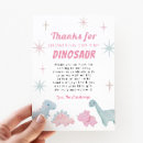 Search for dinosaur thank you cards Dinosaur baby shower