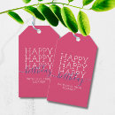 Search for happy birthday gift tags Elegant