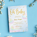 Search for pastel rainbow baby shower invitations Gender neutral