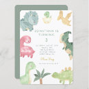 Search for trex birthday invitations Dinomite
