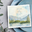 Recherche de mountains napkins Invités