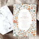 Search for floral wreath baby shower invitations Unique