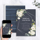 Recherche de silver bridal shower invitations Argent