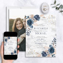 Search for blush rose wedding invitations Watercolor flowers