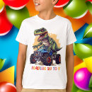 Recherche de anniversaire dinosaure tshirts Boy
