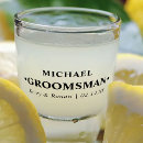 Recherche de groomsmen shot verres Moderne