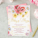 Search for poppy baby shower invitations Floral