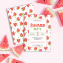 Search for red watermelon invitations Red and green
