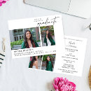 Recherche de chic graduation invitations Simple