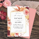 Recherche de burgundy floral mariage invitations Élégant