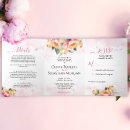 Search for 3 in 1 wedding invitations Floral