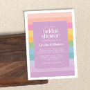 Search for rainbow bridal shower invitations Trendy