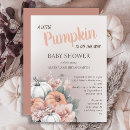 Search for little pumpkin invitations Fall leaves