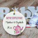 Search for gender reveal ornaments For her