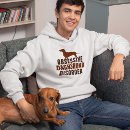 Search for dog lover hoodies Dachshund