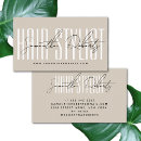 Search for beauty business cards Modern