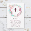 Search for lavender christening invitations Elegant