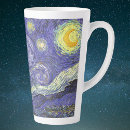 Search for vintage post impressionism drinkware starry night