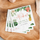 Recherche de tropical serviettes Anniversaire de luau