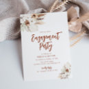 Search for fall engagement party invitations Terracotta
