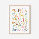 Recherche de alphabet animal posters Décoration