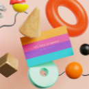 Search for colorful business cards Trendy