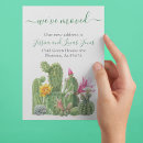 Search for desert moving announcement cards Cactus