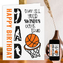 Search for funny basketball birthday cards Pun