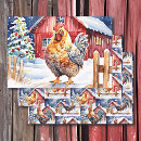 Search for chicken christmas wrapping paper Festive