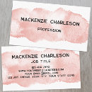 Search for paint brush business cards Minimalist