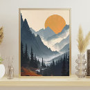 Recherche de minimalist nature art Illustration