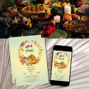 Search for friends thanksgiving invitations Colourful