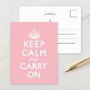 Recherche de continuer cartes postales Restez calme et continuez