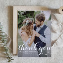 Recherche de calligraphy wedding thank you cards Élégant