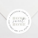 Search for home sweet home return address labels Change of address