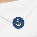 Search for anchor address stickers Navy blue