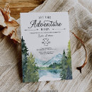 Search for let the adventure begin invitations Mountain