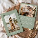 Recherche de green remerciements cartes Typographie