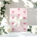 Search for bridal shower gift wrap Pink bow